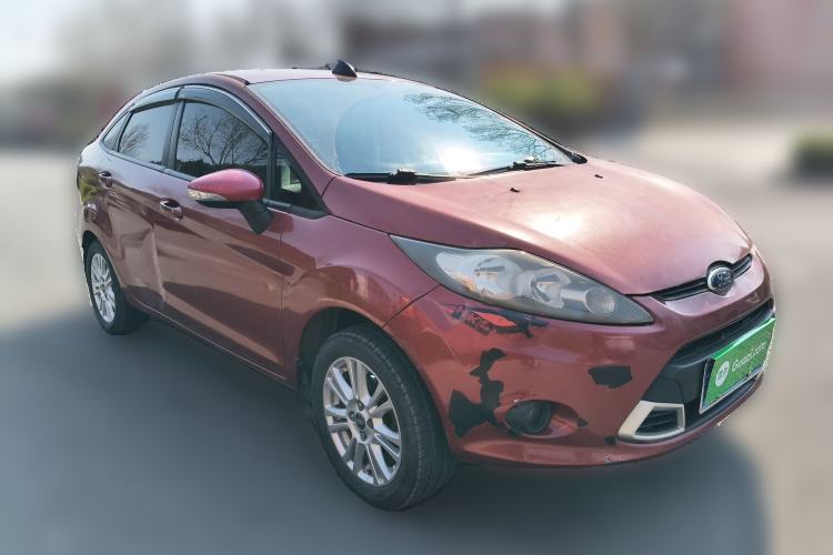 Used Ford Fiesta 2009 Sedan 1.5L Manual Fashion Edition Front Right 45 Deg