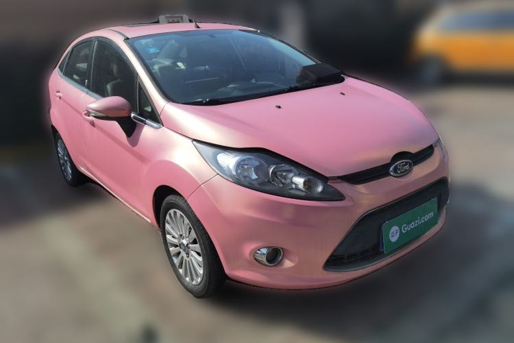 Used Ford Fiesta 2009 Sedan 1.5L Automatic Luxury Model Front Right 45 Deg