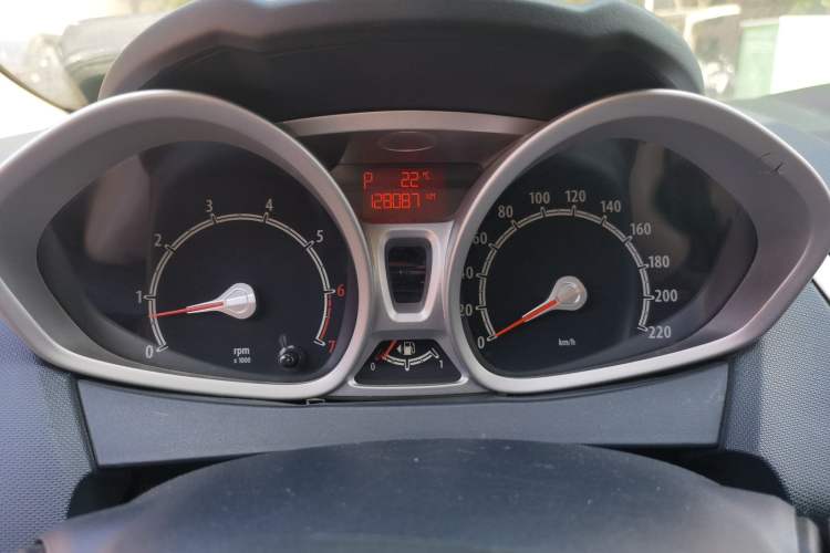 Used Ford Fiesta 2009 Sedan 1.5L Automatic Luxury Model Instrument Cluster