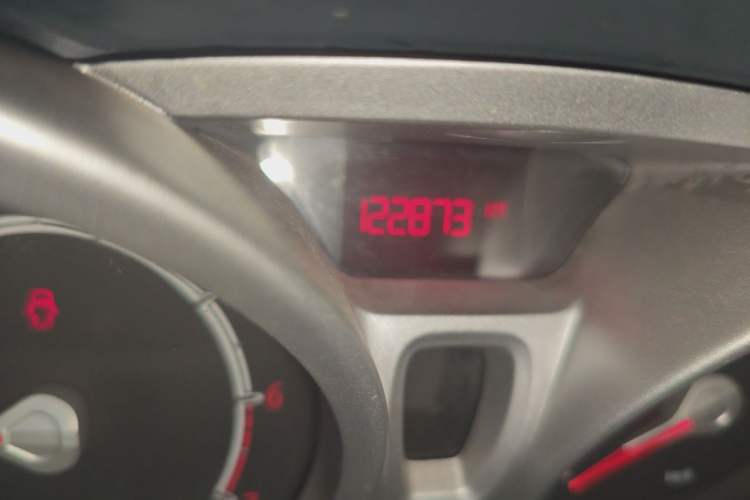 Used Ford Fiesta 2009 Hatchback 1.5L Manual Fashion Edition Odometer Close Up