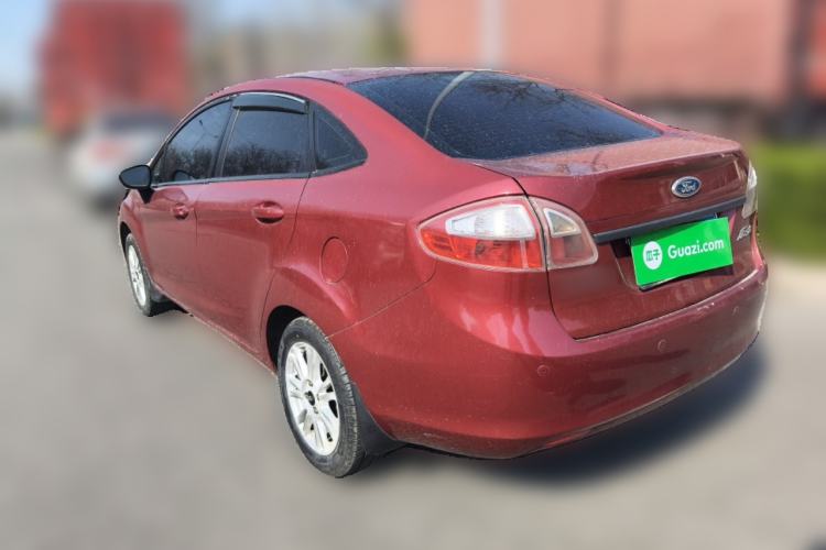 Used Ford Fiesta 2009 Sedan 1.5L Manual Fashion Edition Rear Left 45 Deg