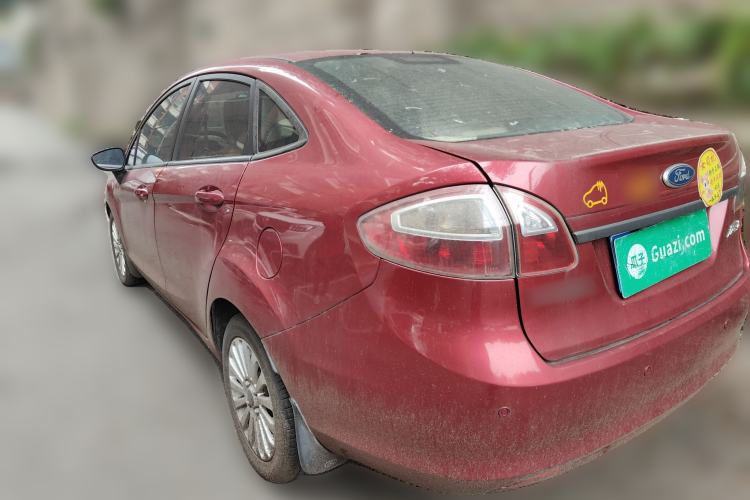 Used Ford Fiesta 2009 Sedan 1.5L Automatic Fashion Edition Rear Left 45 Deg