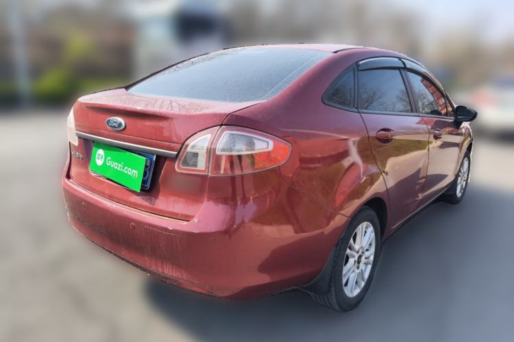 Used Ford Fiesta 2009 Sedan 1.5L Manual Fashion Edition Rear Right 45 Deg