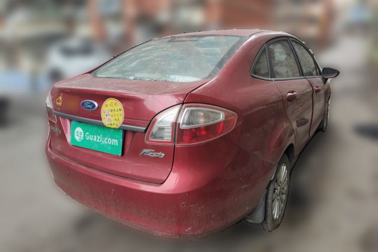 Used Ford Fiesta 2009 Sedan 1.5L Automatic Fashion Edition Rear Right 45 Deg