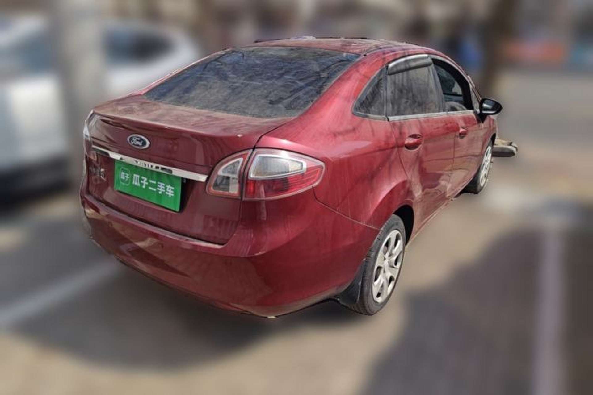 Used Ford Fiesta 2009 Sedan 1.5L Automatic Fashion Edition Rear Right 45 Deg
