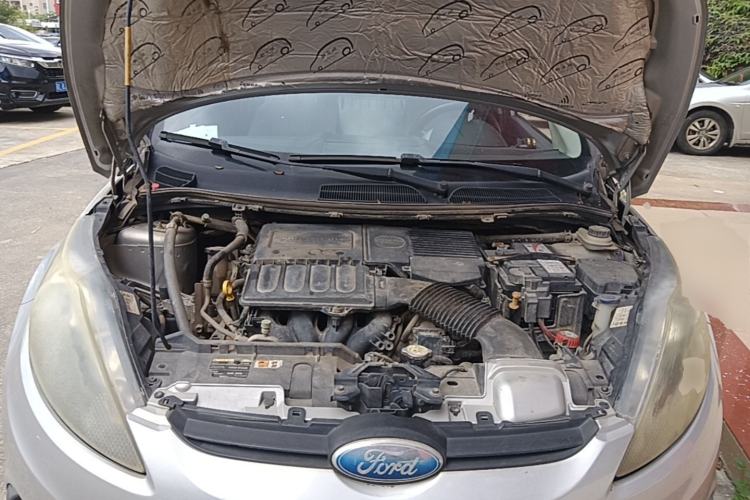 Used Ford Fiesta 2009 Sedan 1.5L Automatic Fashion Edition Engine Bay