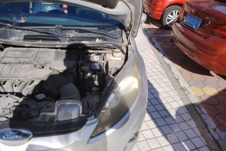 Used Ford Fiesta 2009 Sedan 1.5L Automatic Fashion Edition Engine Bay Left