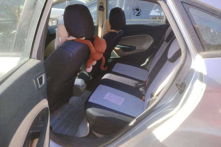 Used Ford Fiesta 2009 Sedan 1.5L Automatic Fashion Edition Left Rear Seat