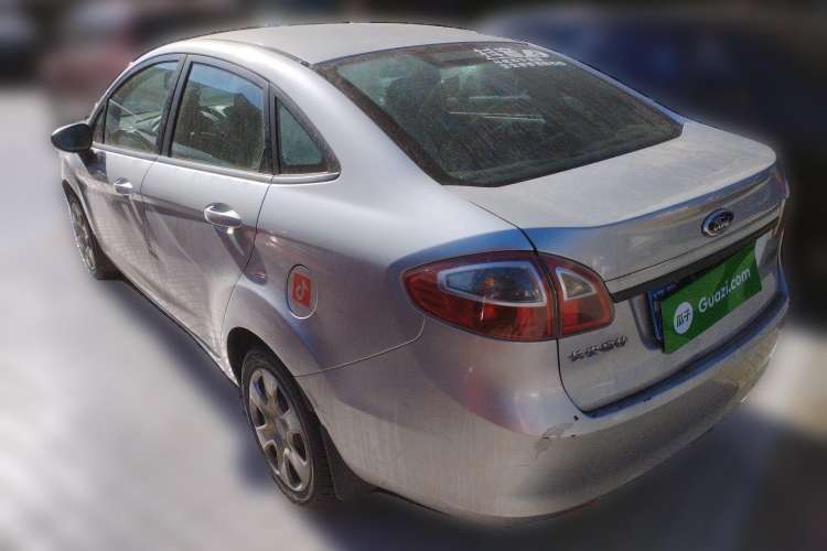 Used Ford Fiesta 2009 Sedan 1.5L Automatic Fashion Edition Rear Left 45 Deg