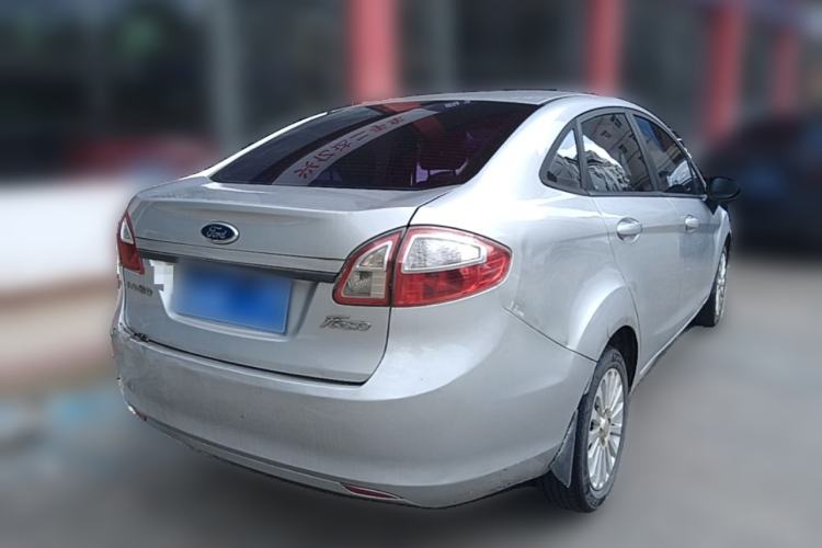 Used Ford Fiesta 2009 Sedan 1.5L Automatic Fashion Edition Rear Right 45 Deg