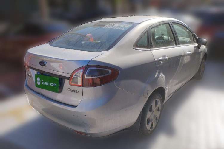 Used Ford Fiesta 2009 Sedan 1.5L Automatic Fashion Edition Rear Right 45 Deg