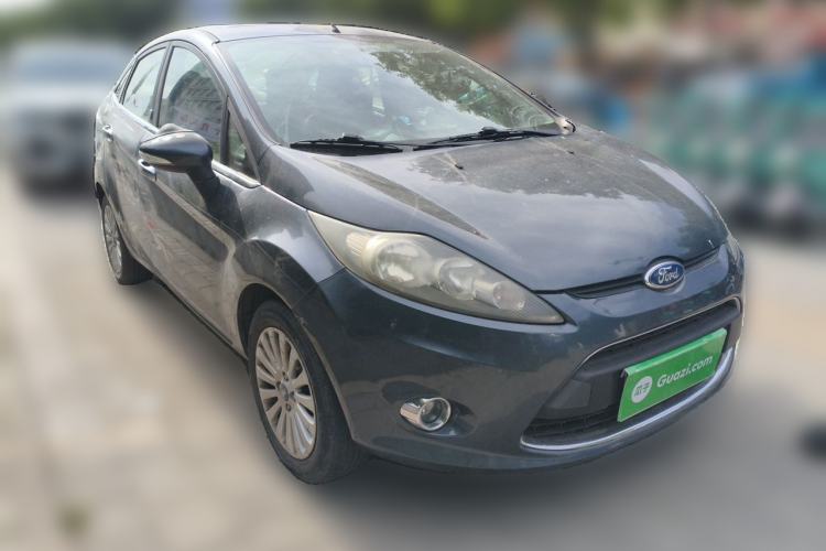 Used Ford Fiesta 2009 Sedan 1.5L Automatic Luxury Model Front Right 45 Deg