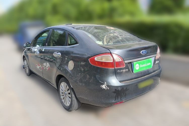 Used Ford Fiesta 2009 Sedan 1.5L Automatic Luxury Model Rear Left 45 Deg
