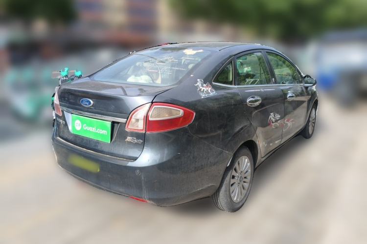 Used Ford Fiesta 2009 Sedan 1.5L Automatic Luxury Model Rear Right 45 Deg