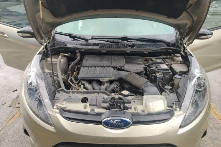 Used Ford Fiesta 2009 Sedan 1.5L Automatic Fashion Edition Engine Bay