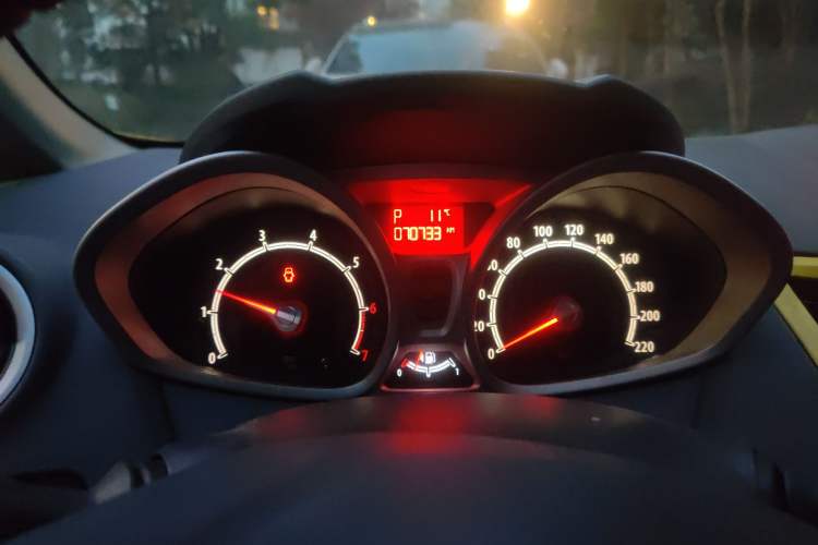Used Ford Fiesta 2009 Hatchback 1.5L Automatic Sport Model Instrument Cluster
