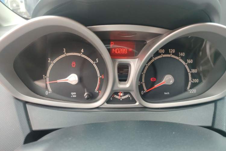 Used Ford Fiesta 2009 Sedan 1.5L Automatic Fashion Edition Instrument Cluster