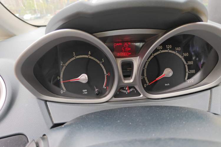 Used Ford Fiesta 2009 Hatchback 1.5L Automatic Sport Model Instrument Cluster
