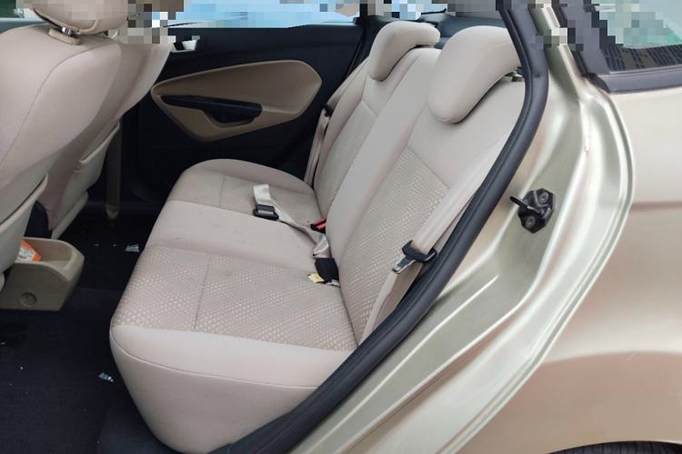 Used Ford Fiesta 2009 Sedan 1.5L Automatic Fashion Edition Left Rear Seat