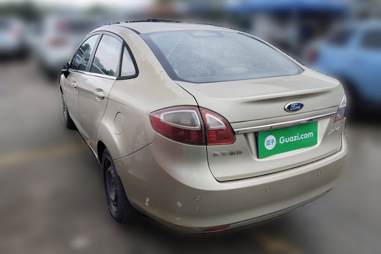 Used Ford Fiesta 2009 Sedan 1.5L Automatic Fashion Edition Rear Left 45 Deg