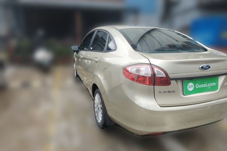 Used Ford Fiesta 2009 Sedan 1.5L Automatic Fashion Edition Rear Left 45 Deg