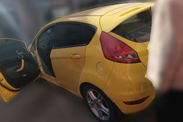 Used Ford Fiesta 2009 Hatchback 1.5L Manual Sport Model Rear Left 45 Deg