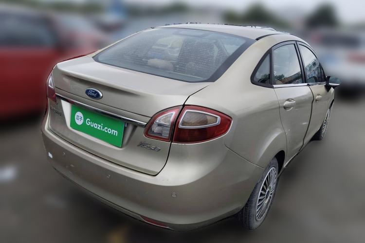 Used Ford Fiesta 2009 Sedan 1.5L Automatic Fashion Edition Rear Right 45 Deg