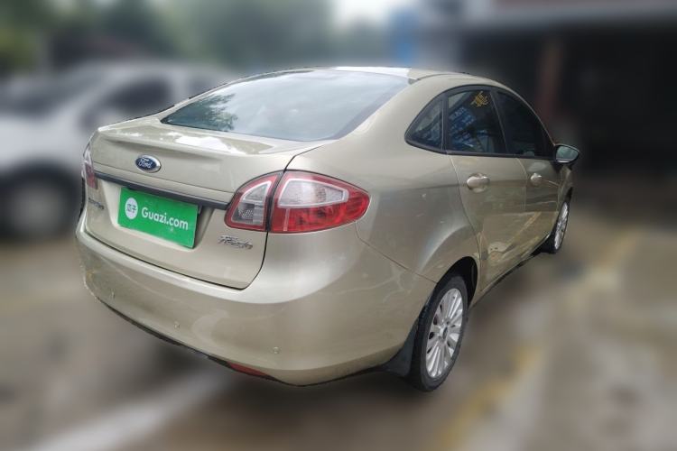 Used Ford Fiesta 2009 Sedan 1.5L Automatic Fashion Edition Rear Right 45 Deg