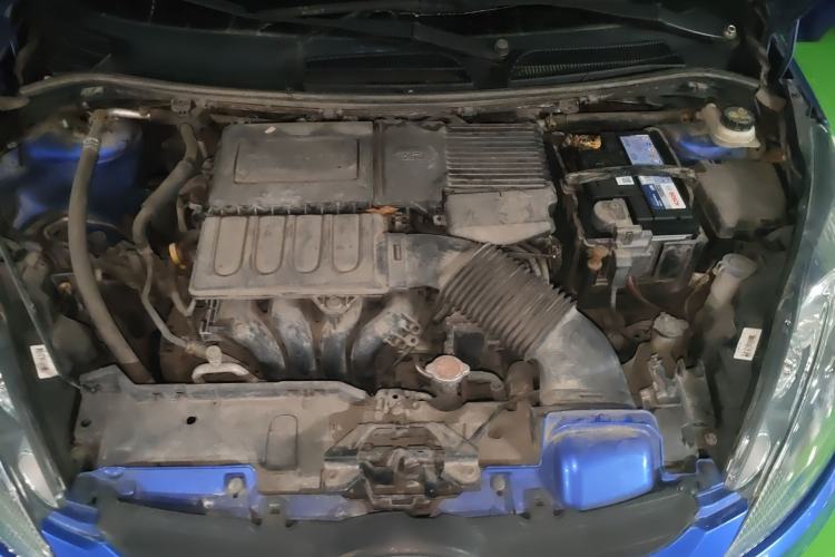 Used Ford Fiesta 2010 Hatchback 1.5L Automatic Limited Edition "Guangmang" Engine Bay