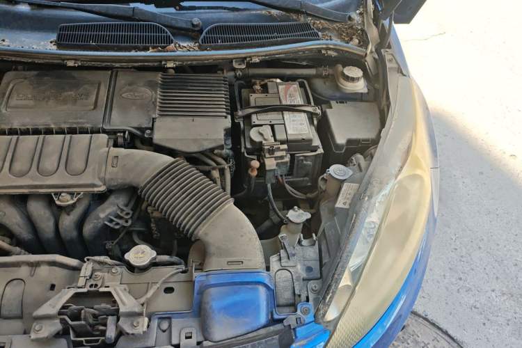Used Ford Fiesta 2010 Hatchback 1.5L Automatic Limited Edition "Guangmang" Engine Bay Left