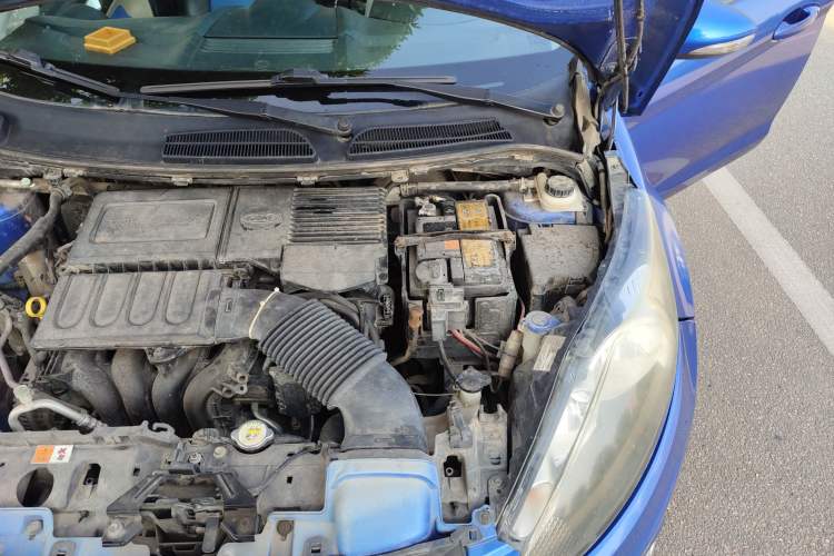Used Ford Fiesta 2010 Hatchback 1.5L Automatic Limited Edition "Guangmang" Engine Bay Left