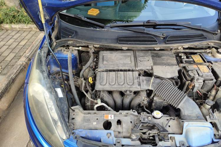 Used Ford Fiesta 2010 Hatchback 1.5L Automatic Limited Edition "Guangmang" Engine Bay Right