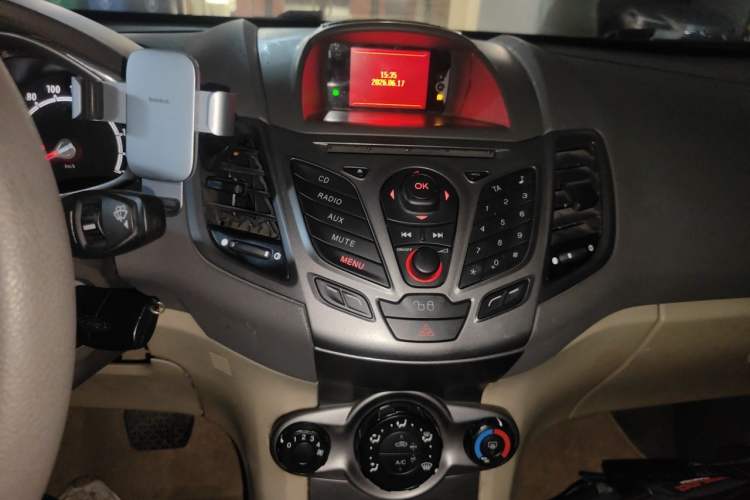 Used Ford Fiesta 2010 Hatchback 1.5L Automatic Fashion Edition Limited Model Audio And AC Panel
