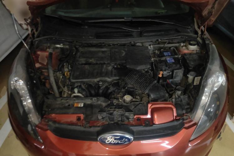 Used Ford Fiesta 2010 Hatchback 1.5L Automatic Fashion Edition Limited Model Engine Bay