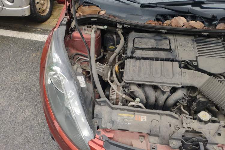 Used Ford Fiesta 2010 Hatchback 1.5L Automatic Limited Edition "Guangmang" Engine Bay Right