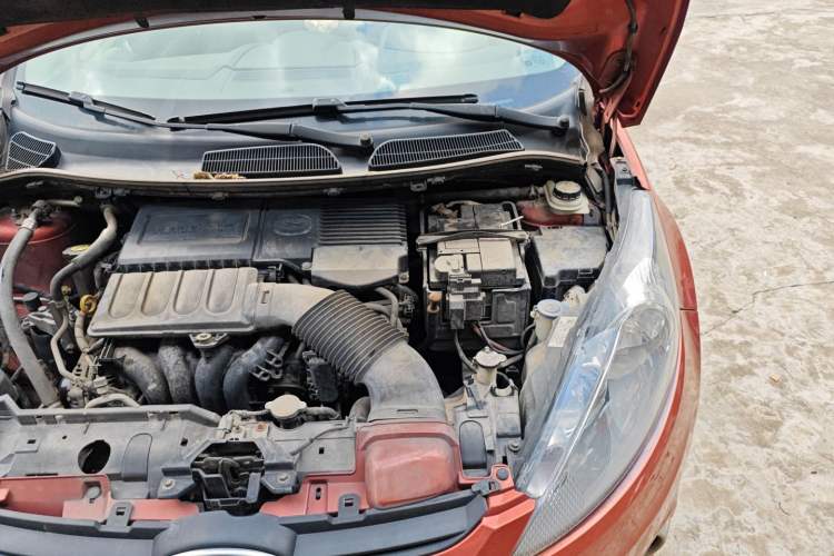 Used Ford Fiesta 2010 Hatchback 1.5L Automatic Limited Edition "Guangmang" Engine Bay Left