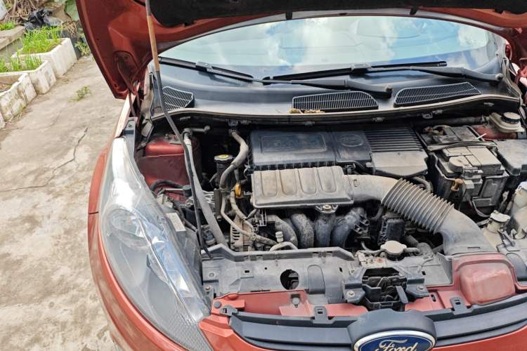 Used Ford Fiesta 2010 Hatchback 1.5L Automatic Limited Edition "Guangmang" Engine Bay Right