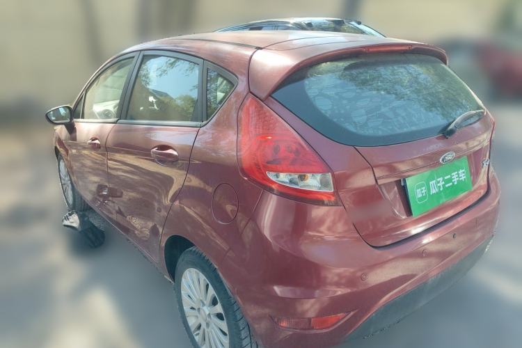Used Ford Fiesta 2010 Hatchback 1.5L Automatic Fashion Edition Limited Model Rear Left 45 Deg