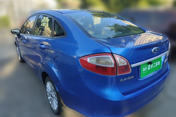 Used Ford Fiesta 2011 Sedan 1.5L Automatic Fashion Edition Rear Left 45 Deg