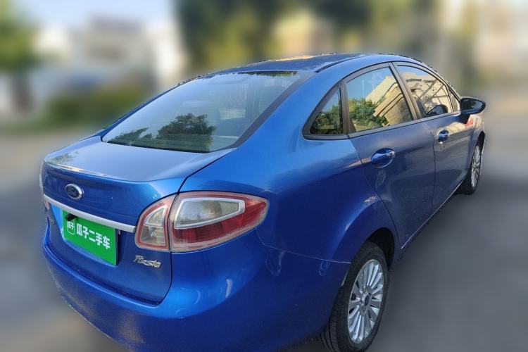 Used Ford Fiesta 2011 Sedan 1.5L Automatic Fashion Edition Rear Right 45 Deg