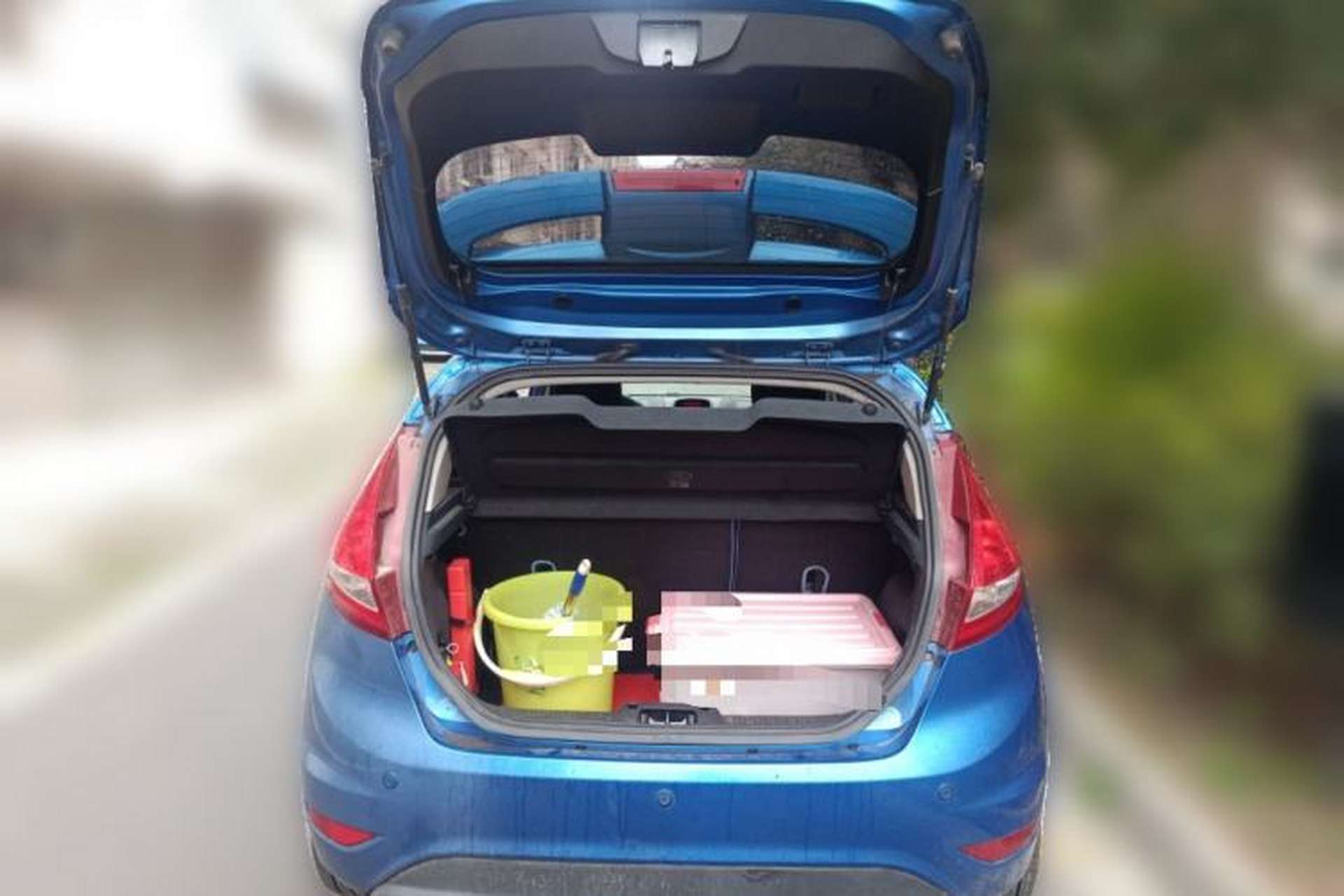 Used Ford Fiesta 2011 Hatchback 1.5L Automatic Sport Model Trunk