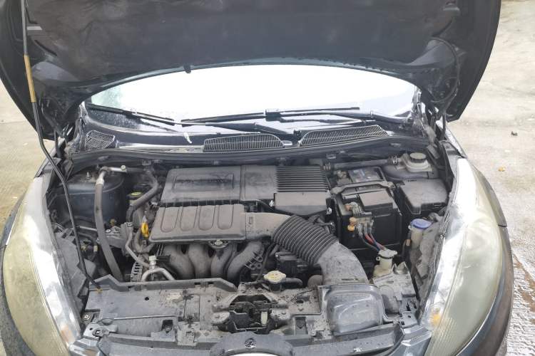 Used Ford Fiesta 2011 Sedan 1.5L Automatic Fashion Edition Engine Bay