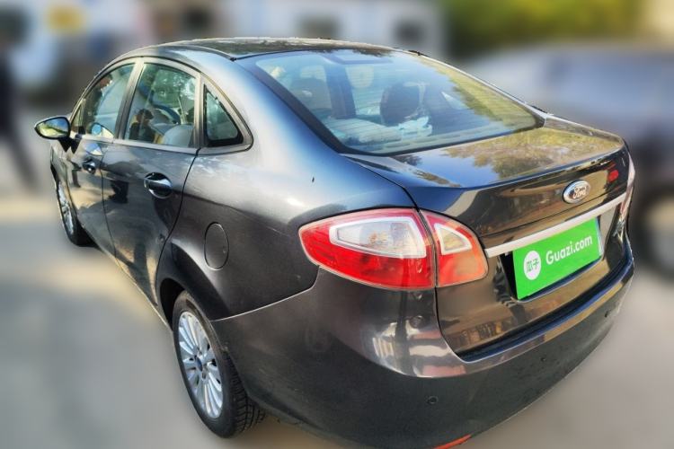 Used Ford Fiesta 2011 Sedan 1.5L Automatic Fashion Edition Rear Left 45 Deg