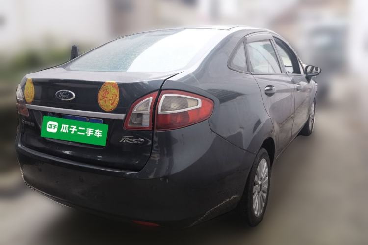 Used Ford Fiesta 2011 Sedan 1.5L Automatic Fashion Edition Rear Right 45 Deg