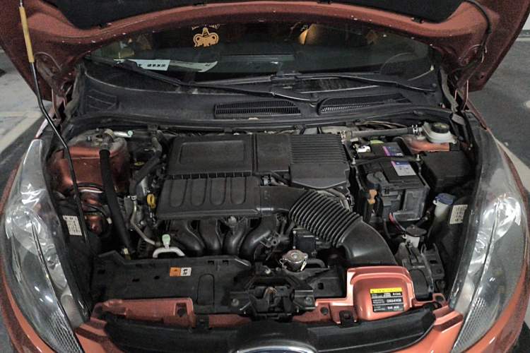 Used Ford Fiesta 2011 Hatchback 1.5L Automatic Fashion Edition Engine Bay