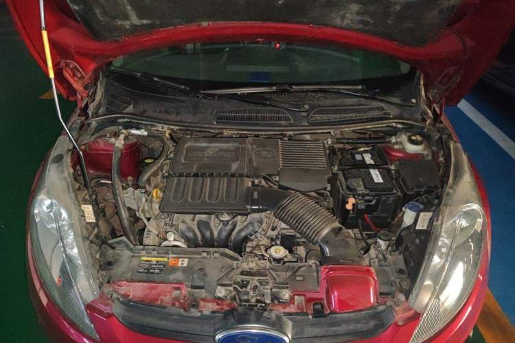 Used Ford Fiesta 2011 Hatchback 1.5L Automatic Fashion Edition Engine Bay