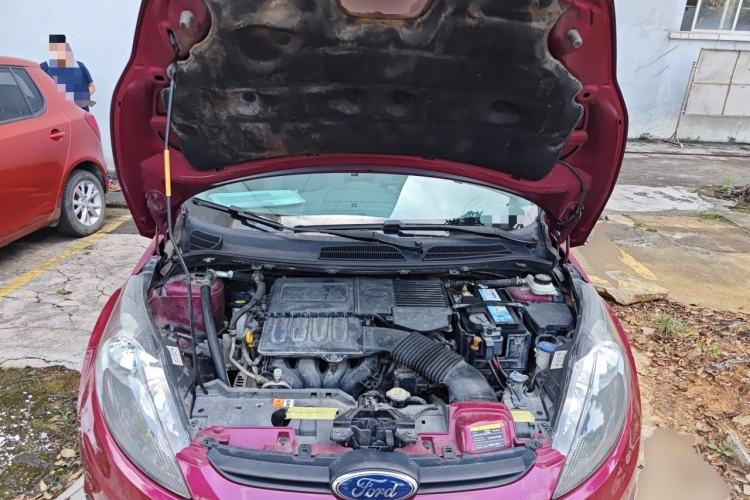 Used Ford Fiesta 2011 Sedan 1.5L Automatic Fashion Edition Engine Bay