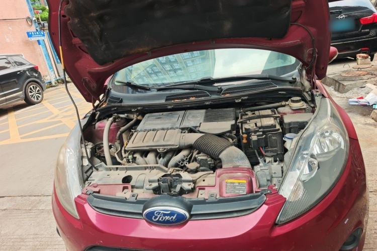 Used Ford Fiesta 2011 Hatchback 1.5L Automatic Fashion Edition Engine Bay