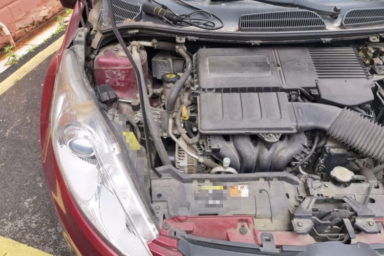 Used Ford Fiesta 2011 Hatchback 1.5L Automatic Sport Model Engine Bay Right