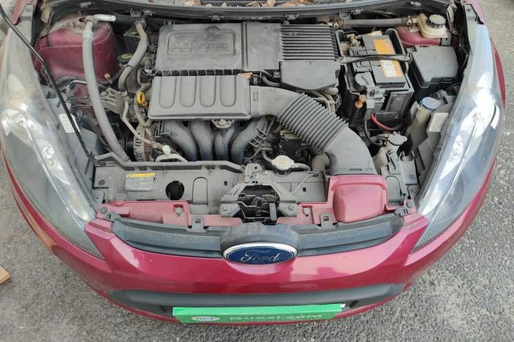 Used Ford Fiesta 2011 Sedan 1.5L Automatic Fashion Edition Engine Bay